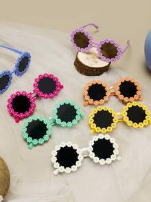 1-12 chiếc kính mắt hoa, kính mắt cánh hoa cúc, thích hợp cho tiệc tùng, giải trí ngoài trời, đạo cụ chụp ảnh, đồ trang trí Hawaii, phụ kiện du lịch ngày lễ, đồ dùng cho kỳ nghỉ, nhẹ, bền, đa chức năng - nhiều màu - Xem 6