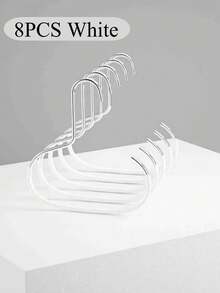 2-8 piezas Ganchos de diseño retorcido para colgar bolsos, carteras, cinturones, bufandas, sombreros, organizador de ropa interior y chalecos