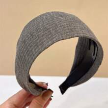 多功能布艺褶皱宽发箍，韩版新款街头风发箍，时尚拍照发夹，发带，发箍头带，头饰发饰 - 彩色 - 查看 28