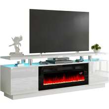 Television Stands & Entertainment Centers - White - View 5