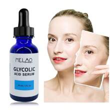 MELAO 30ml 10% AHA Fruit Acid Essence - Smooths Skin, Reduces Fine Lines & Wrinkles, Improves Skin Texture, Brightens Dull Complexion - Anti-Aging Facial Care - Blue - View 3