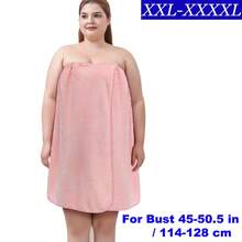 1 件装珊瑚绒浴袍，带贴纸和松紧带，多种尺寸，完美贴合，舒适，吸水可穿戴浴巾，女士浴裙，浴巾，桑拿海滩泳池健身房旅行睡袍，浴室必备用品，学校，返校，旅行，旅行必需品，家居必需品，毛巾，皮肤护理