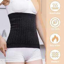 Breathable Lumbar Support With Stretch Knitted Thermal Fabric Ventilated Mesh Design 360° All-Round Compression Unisex