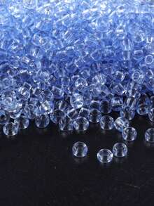 GO2CJBEADS 10g Multicolor 2mm Silverline Round Rocailles Glass Seed Beads For Bracelet Diy - Alabaster - View 43