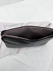 1 件鳄鱼皮风格笔记本电脑内胆包，适合 10/11 英寸 iPad、13/14 英寸、15/15.6 英寸笔记本电脑秋季大学必备笔记本电脑包女士 Mac Book 保护套返校