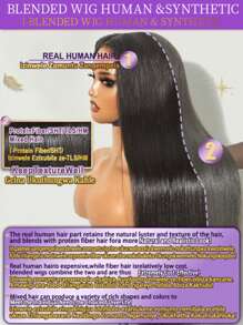 PQL HAIR 酒红色 99J 200% 巴西 Remy 真人发混纺假发，深波浪 13x4 蕾丝前假发，女士款，预先拔毛，带婴儿发，长卷混纺假发，透明蕾丝前假发，混纺发，自然黑色