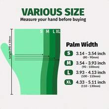 GORILLA SUPPLY Disposable Heavy Duty Vinyl Gloves Latex And Powder Free  Food Safe 100 300 1000 S M L XL