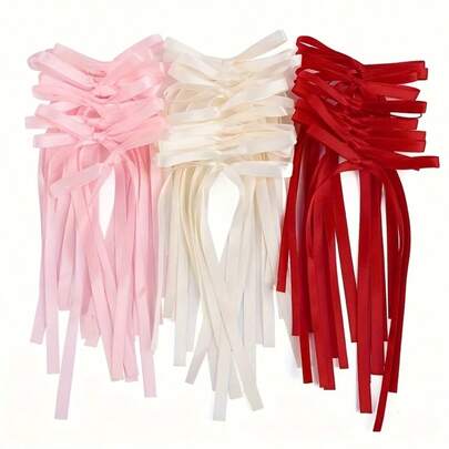 5 件/10 件/20 件蝴蝶结、DIY 装饰、生日派对用品、婚礼发饰、节日餐桌装饰、适用于婚礼蛋糕装饰、家居装饰、季节性蝴蝶结和丝带