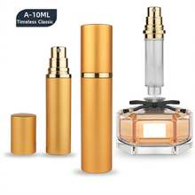 1 lọ nước hoa có thể nạp lại, bình xịt nước hoa bỏ túi, hộp đựng máy bơm mùi hương, bình xịt nước hoa cầm tay chống rò rỉ dành cho nam và nữ - Nhiều màu - Xem 10