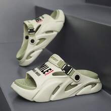 Letnie, nowe, męskie sandały Bionic Outdoor Beach Resort w stylu kurortu plażowego, wygodne, grube i miękkie, uniwersalne, do jazdy samochodem i wypoczynku. - Miętowy Zielony - Zobacz 5