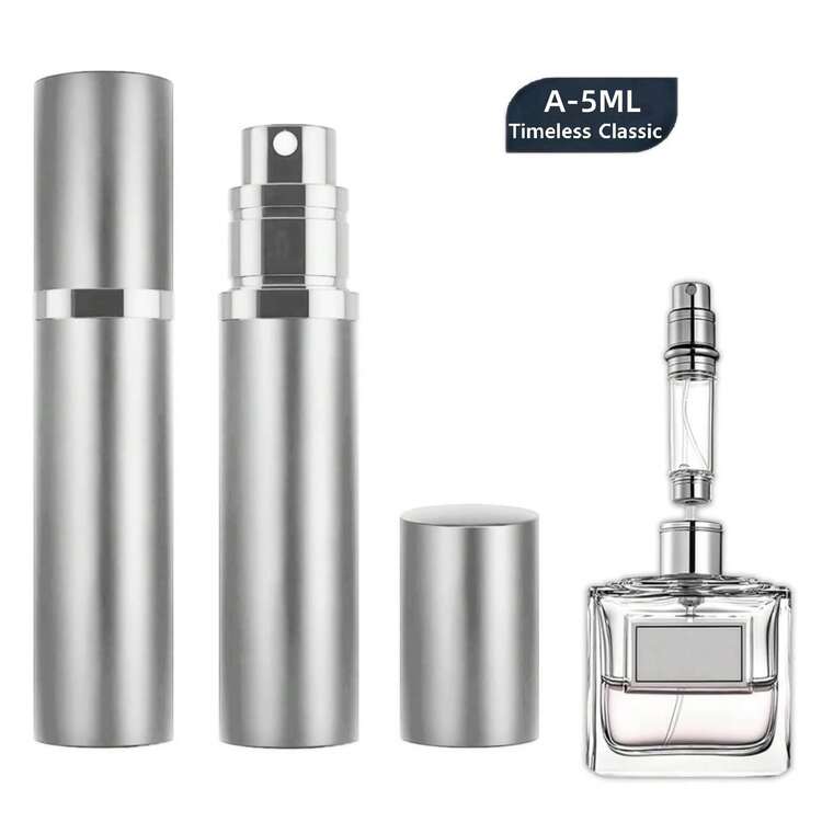 1pc Perfume Bottle Refillable Atomizer Perfume Atomiser, Pocket Perfume Dispenser, Scent Pump Case, Leakproof Portable Perfume Sprayer For Women And Men - Multicolor - View 9