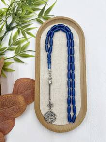 33 颗亚克力念珠，中东阿拉伯语每日祈祷珠 - 彩色 - 查看 4