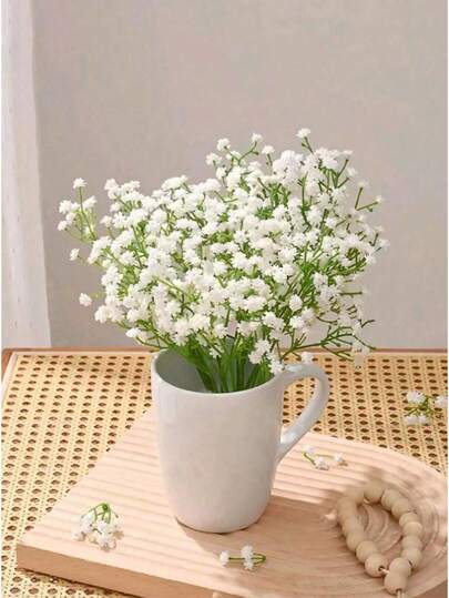 10PCS/20PCS/40PCS Party Decoration Simulation, Starry Sky, Artificial Flowers, Road Guide, Photography Props, Ornaments, Wedding Decoration, Arrangement, Flower Arrangement,Suitable For Baby Baptism Decoration, Birthday Parties, Various Holidays, Weddings, Party Table,Baby Shower,Family Decorations Gifts,Bouquet,Table Centerpiece