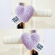 Herzförmige antistatische Türgriff-Abdeckung, Schlafzimmer Anti-Collision Baby Zimmer Dekoration