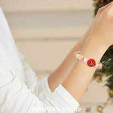 5/10pcs Fruit Silicone Beads, Patterns Include Tomato, Avocado, Lemon, Watermelon And Orange, For DIY Jewelry, Keychain, Bracelet, Necklace And Crafts