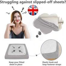 25cm Extra Deep Fitted Sheets: 100% Poly Cotton, Luxury Hotel Quality, Free Pillowcases – Soft Bedding, All Sizes, Multiple Colors, Around Elastic - Mocha 01 - View 8