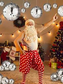 2PCS Disco Ball, Suitable For 70s 80s Disco Theme Birthday, New Year, Party, Home Decoration, Christmas Gift (Minor Glue Overflow Does Not Affect Normal Use) Christmas Decorations Room Decor Winter