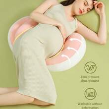 1 pezzo Cuscino di supporto lombare per gravidanza, regolabile in dimensione per alleviare la pressione sulla vita e fornire la cura più attenta durante la gravidanza