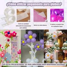 FELIN Balloon Stand Arch - 銀色 - 查看 3