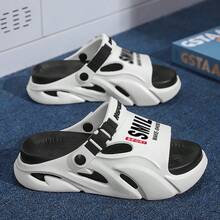 2025 Summer New Men's Bionic Outdoor Beach Resort Style Comfortable Thick Soft Bottom Versatile Couple Casual Slip-On Sandals For Driving & Leisure