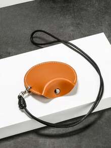 1 pieza Bolsa de almacenamiento personalizada para auriculares Bluetooth, monedero redondo personalizado tipo halter - Multicolor - Ver 2