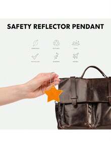 Reflective Star & Heart Ornaments - Christmas Decor Home & Party Supplies, Ideal Christmas Gifts, Wedding & Party Decorations, Keychain Bag Charm