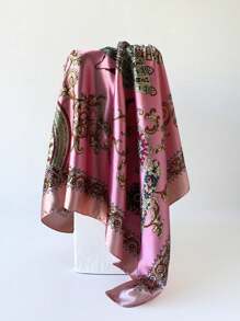 佩斯利花纹单件头巾 90 厘米 复古风格印花头巾 新品上市 - 彩色 - 查看 7