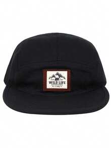 2026 Chapeau à bord plat personnalisé à la mode, chapeau de skateboard de rue hip-hop pour hommes, chapeau de pêche décontracté d'extérieur, casquette de baseball décorative réglable pour femmes pour usage quotidien, été, plage, vacances - SUR LE - Voir 2