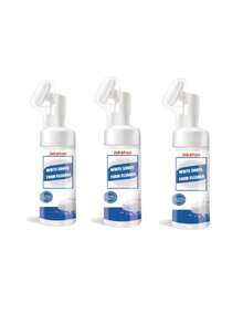100ml White Shoe Cleaning Foam, Multi-Purpose Stain Removal Cleaner Suitable For Leather, Canvas, Sports, And Sneaker Shoes - Multicolor - View 14