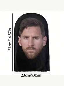 1pc 3D Full Face Mask Suitable For Pranks/Masquerade/Face Performance/Gag/Dust Cover/Balaclava, Fits All, Suitable For Ramadan, Easter, Theme Parties, April Fools' Day, Stage Performance, Gag, Thanksgiving, Etc. - Multicolor - View 9