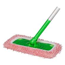 2pcs/1pc Washable Wet Mop Replacement Pads, Ideal Microfiber Wet/Dry Mop Cloths, Reusable Mop Refills, 10"X4.5"