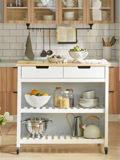SoBuy FKW74-W credenza isola cucina carrello cucina mobile cucina con 2 cassetti e ripiani bianco-naturale L x A x P circa: 98 x 94 x 58 cm Carrello Cucina Carrello Cucina con Cassetti Carrello Cucina con Ruote Carrello da Cucina con Ruote Credenza Cucina Salvaspazio Credenza Soggiorno Dispensa Cucina Salvaspazio Mobile Cucina Mobile Cucina con Cassetti Mobile Cucina Dispensa Mobile Cucina Salvaspazio Mobile Dispensa Mobile Dispensa Cucina Mobile Salvaspazio Cucina Mobiletto con Ruote Mobiletto Cucina Mobiletto Cucina con Cassetti Mobiletto Cucina Salvaspazio Mobiletto Salvaspazio Cucina Mobili per la cucina Nero MDF (E1) MDF (E1) 100x60x94 cm