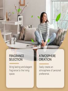 Indoor Aromatherapy Essential Oil, Warm Ambiance Fragrance Diffuser Oil For Daily Home Use