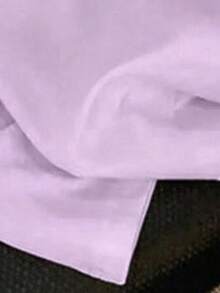 1pc Girls Casual Nashville Print Round Neck Short Sleeve T-Shirt, Summer Student Youth Apparel Musical Style Inspiring Imagination And Self-Expression - Mauve Purple - View 6