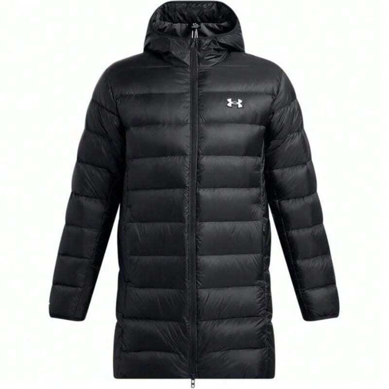 Under Armour Men's Legend Training Insulated Mid-Length Down Jacket - Black - View 1