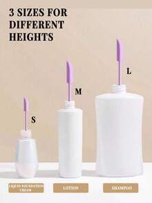 3 pezzi Spatola cosmetica in silicone a doppia testa 2 in 1, raschietto per bottiglie vuote, raschietto per gel doccia, strumento per raschiare il fondotinta, piccolo cucchiaio, cosmetici, economico, decorazione camera, vanità, viaggio, camera da letto, accessori per il trucco, economico, riempimento calze, trucco, strumenti per il trucco, roba economica, regali, regali per donne, regali di Natale