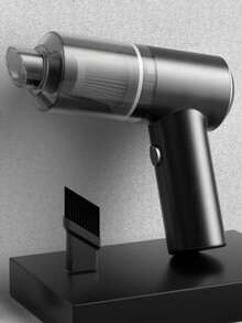 Aspirador De Pó Com 2 Bateria Usb Portátil Completo Linha Premium Carro E Casa 2000mAh Multifuncional