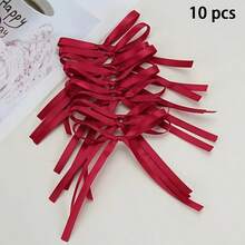 5/10/20 nơ ruy băng, đồ trang trí tự làm, đồ dùng tiệc sinh nhật, phụ kiện tóc cưới, đồ trang trí bàn tiệc ngày lễ, thích hợp để trang trí bánh cưới, trang trí nhà cửa, nơ và ruy băng theo mùa - Nhiều màu - Xem 19