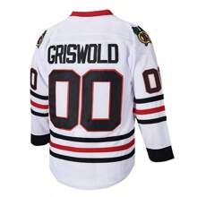 ST John's Shamrocks 00 圣诞节万圣节假期 GRISWOLD 男式电影冰球服刺绣缝制运动服休闲训练长袖套头衫