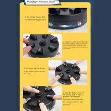 微型电击轮玩具测谎仪减压电击手指恶作剧游戏桌面减压玩具家庭聚会游戏、游戏、棋盘游戏、家庭游戏 - 黑色 - 查看 8