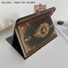 1个复古书型保护壳 - 复古奢华保护壳，带笔槽，兼容10.9/10.2/Air 第五代/Pro 11/第十代/9.7/Air 2/（第七代）/（第八代）/Air 4/5/Pro 11/10.9英寸第十代（2022）智能保护套 - 彩色 - 查看 7