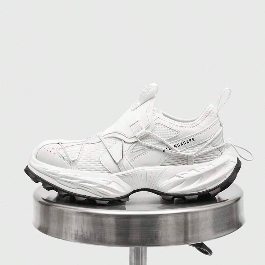 2025 New Men's Breathable Fashion Chunky Sneakers, Ins Casual Sports Shoes, Thick Sole Anti-Slip Fashionable Shoes For Teenagers, [Random Letter Print On Uppers]