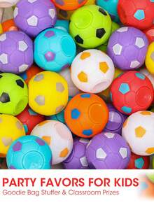 5/10/15/20/25/30pcs Random Color Fidget Spinners Soccer Ball Toys Football Party Favors Goodie Bag Stuffers Finger Rotatable Soccer Stress Relief Balls Sensory Gift