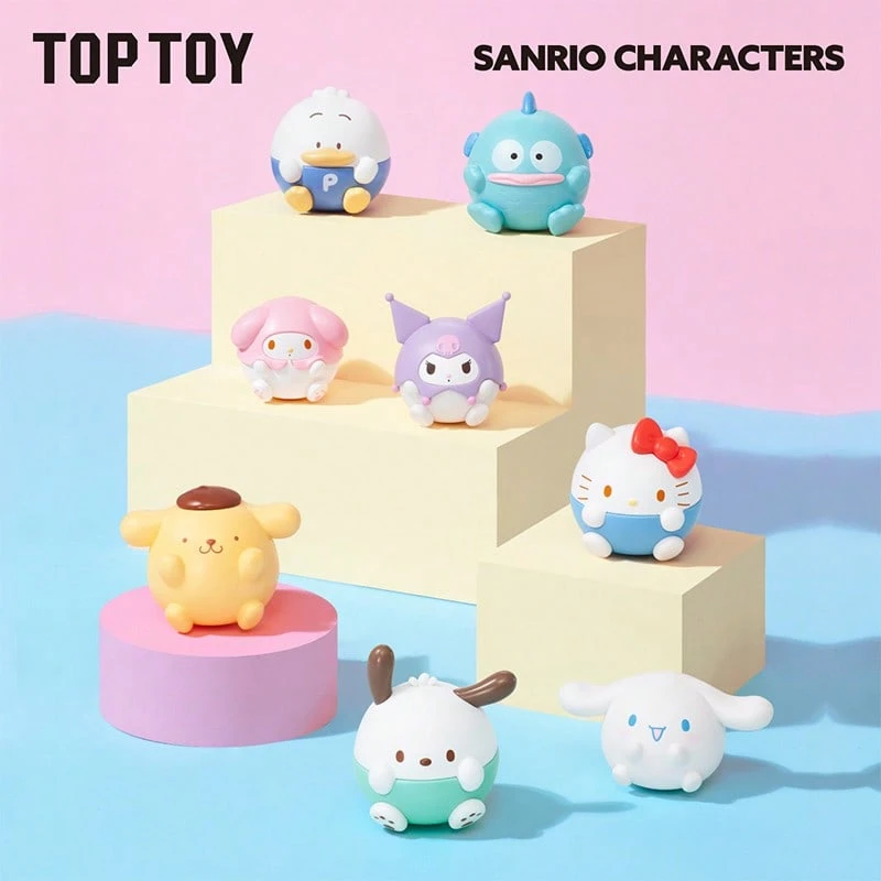 Miniso TOPTOY MINI Colección de juguetes coleccionables en bolsas ciegas, con tarjetas de personajes, lindo regalo para niñas, decoración de figuras - Multicolor - Ver 1