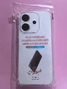 1 件 OPPO 透明防震保护壳，适用于 OPPO、Nothing 和 OnePlus 系列，手机壳，手机保护膜，手机壳，手机保护套，防震手机壳，透明手机壳，简约手机壳，纯色手机壳，透明手机壳，TPU 防震手机壳（军用级减震），超薄手机壳防水防摔防刮