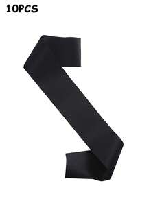 1pc/6pcs Customized Romantic Ribbon Belts; DIY Dress Up For Weddings, Parties, Birthdays, And Graduation Ceremonies; Customized Decorations; Gift Ribbon; Customized Gold Handwritten Fonts; Available In Multiple Colors; Customized Accessories For Brides And Bridesmaids. - A - View 37