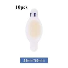 20 piezas/10 piezas Parches para ampollas, Almohadillas de gel para ampollas, Vendajes acolchados, Protector de gel invisible para ampollas, Parches protectores para ampollas en el talón, el pie y los dedos de los pies, Adhesivos hidrocolloides para el cuidado de ampollas en el talón - Pegatinas antidesgaste, Parches para pedicura, Herramientas para el cuidado de los pies