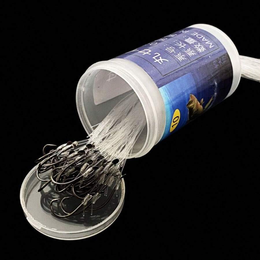 Lưỡi câu mồi Reel World kèm dây, lưỡi câu đơn buộc sẵn dùng cho câu cá biển, câu cá lớn - Nhiều màu - Xem 1