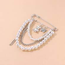 1pc Woman Star Alloy Plating Fashion Brooch Dating Gifts - ZW3348 - View 2