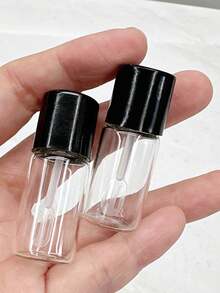 Liquid Foundation Sample Bottle,Iquid Foundation 3ml/0.1oz Sample Mini Glass Bottles For Separate Packaging Of Essence Concealer Cosmetics Empty Bottles For Travel Size Items Bottles